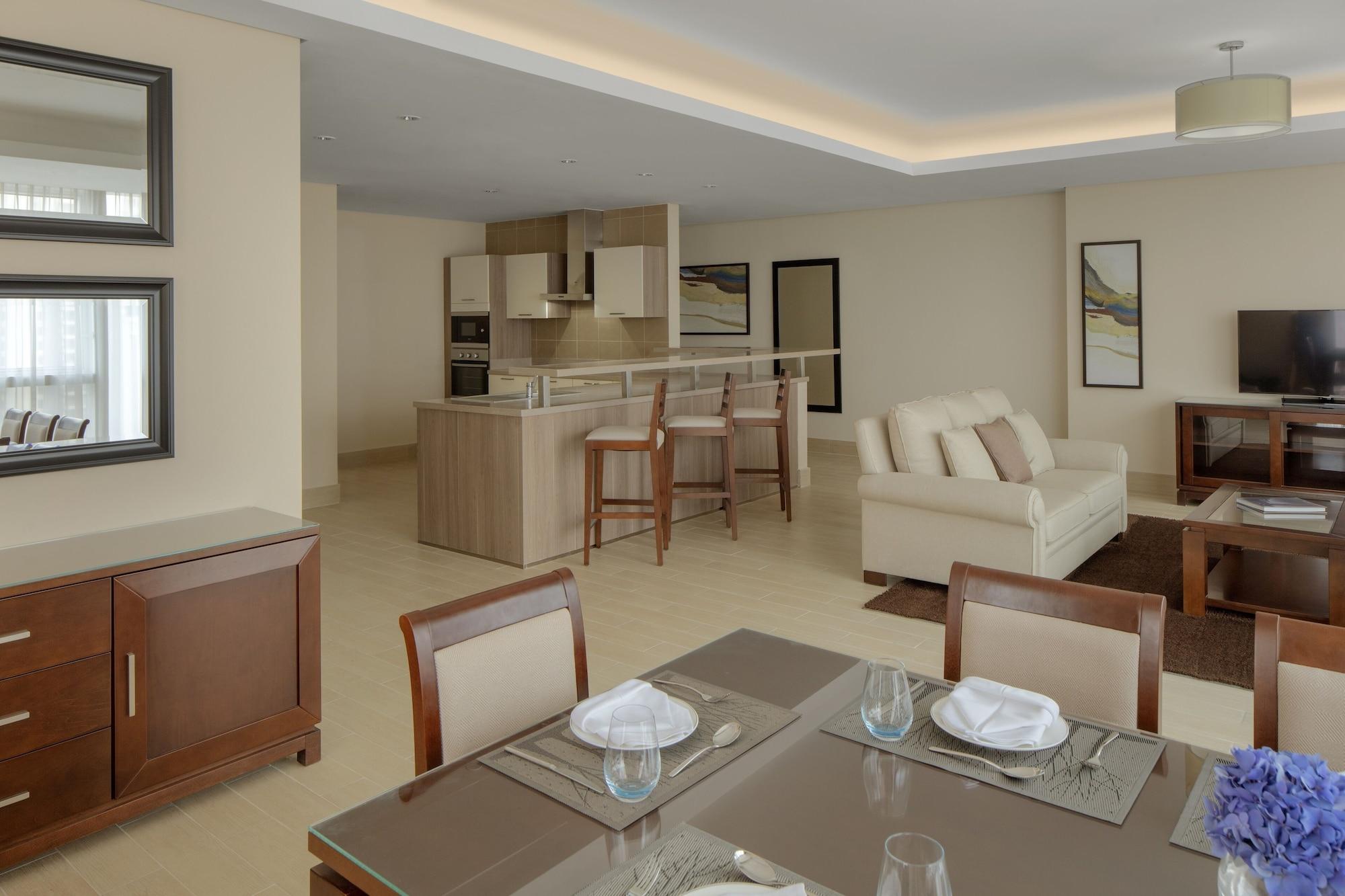 Dusit Doha Hotel Esterno foto A typical apartment interior