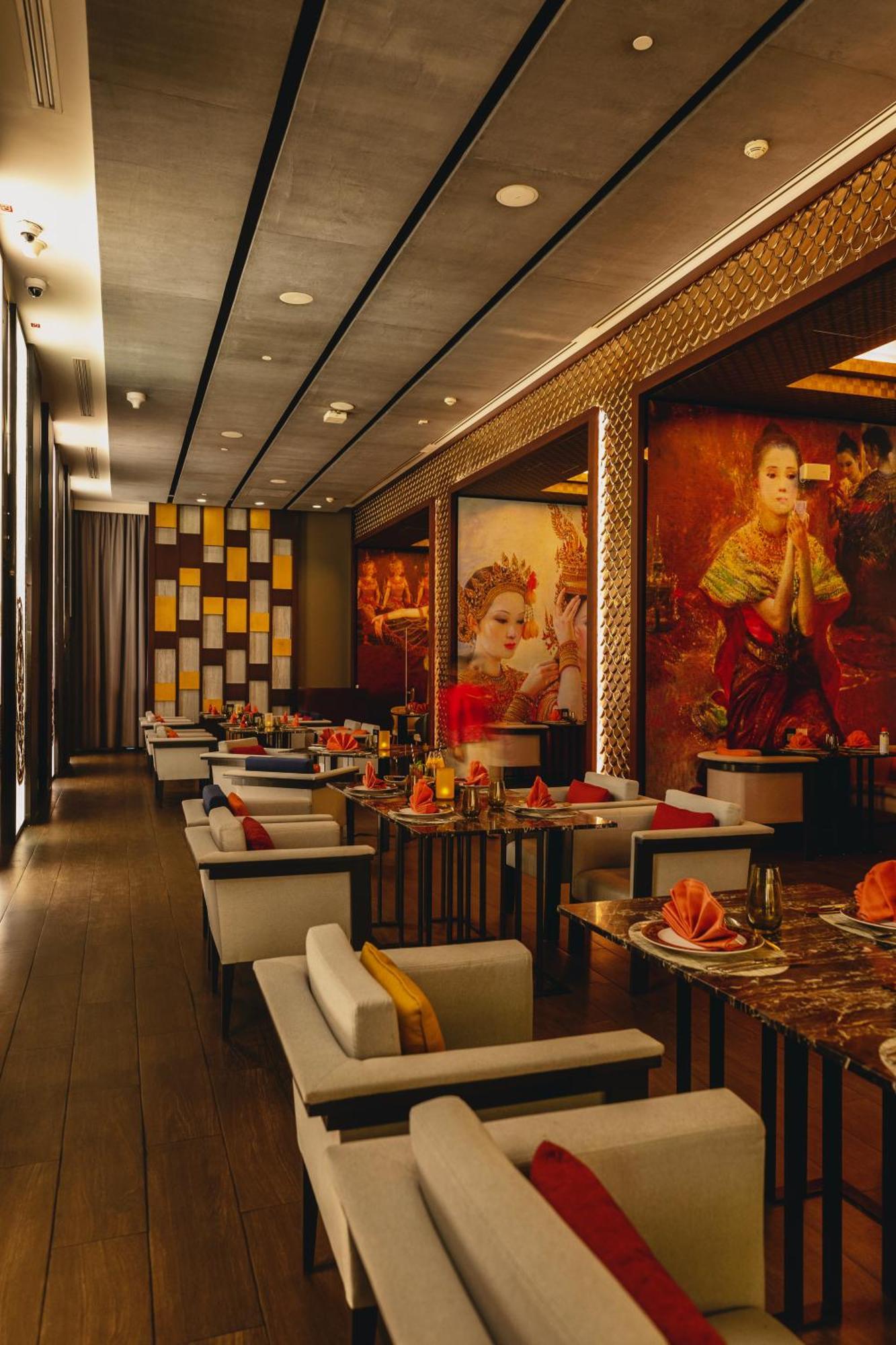 Dusit Doha Hotel Esterno foto Thai restaurant
